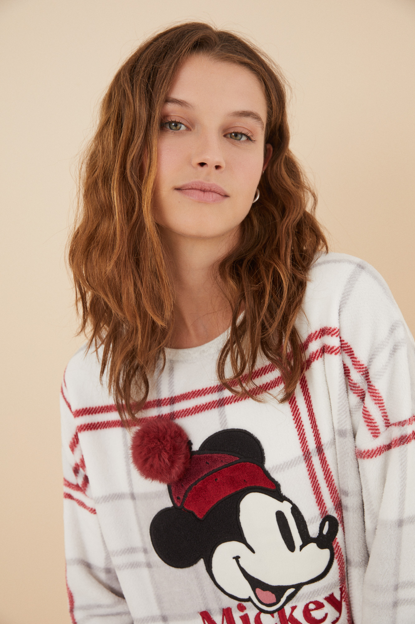 Pijama polar 3D Mickey Mouse | Ropa de dormir de mujer y homewear | WomenSecret