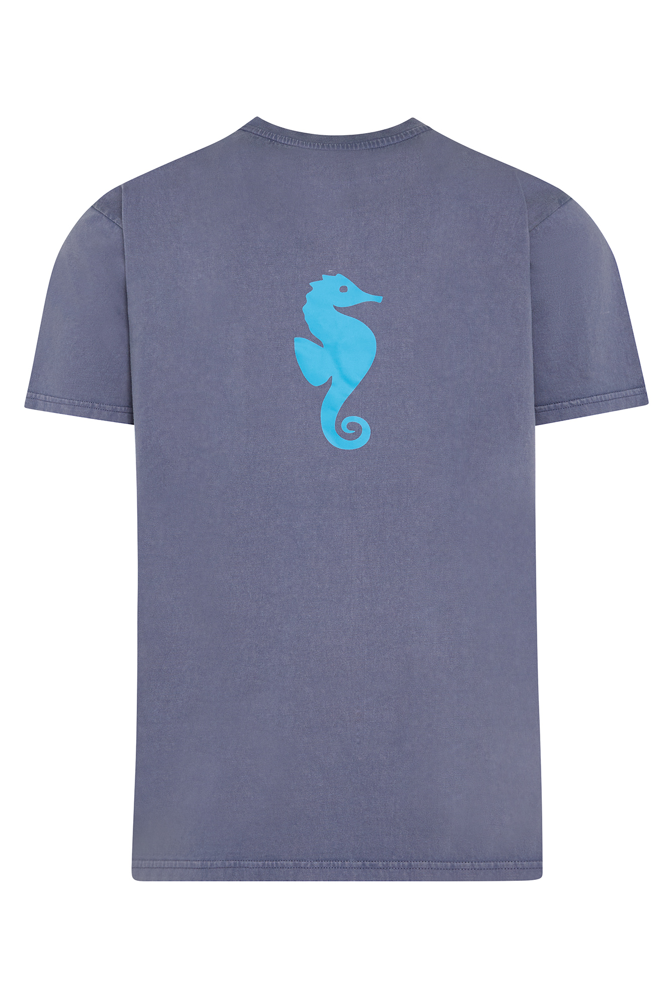 Marca De Roupa Cavalo Marinho Camiseta Cáqui Com Estampa De Cavalo