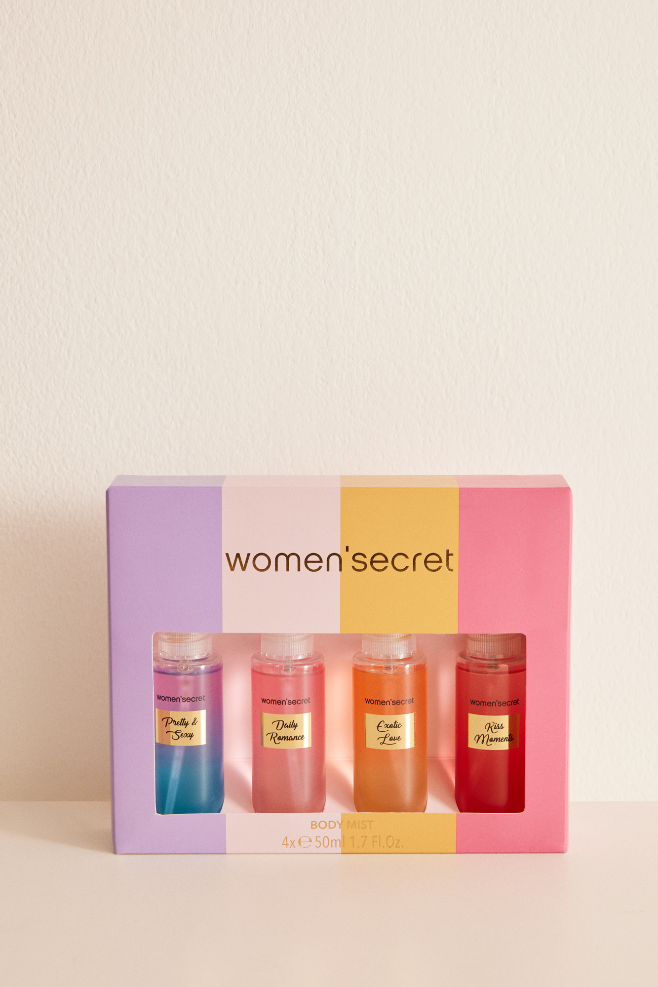 Kit Women's Secret Gift Set - Body Mist 4x50ml - Akin Shop