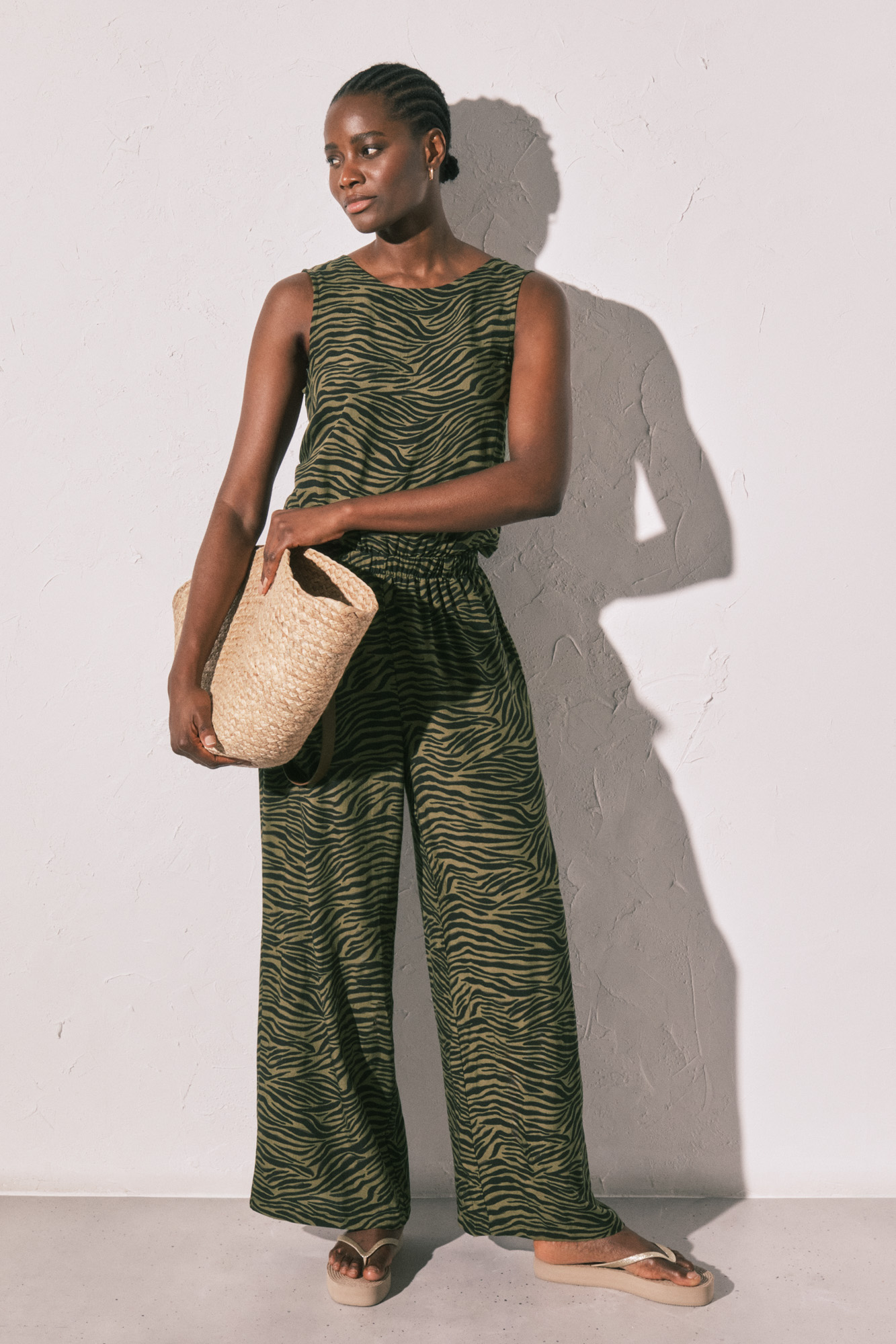 Women'secret Mono largo animal print
