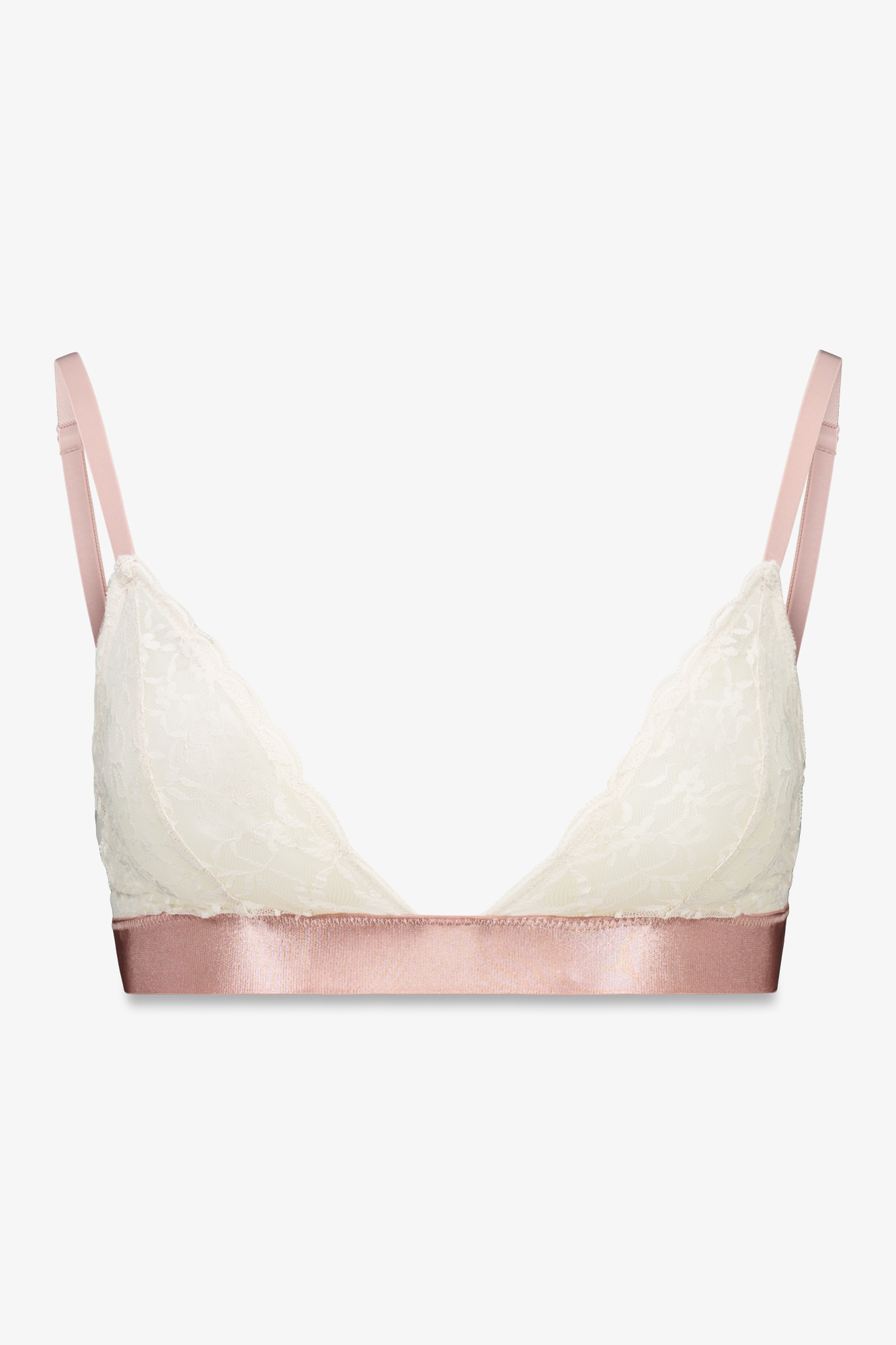 Women‘secret Damen BH Dreieckig Gepolstert – Aus Baumwolle Mit Spitze, Ohne Bügel, Bequem & Charmant