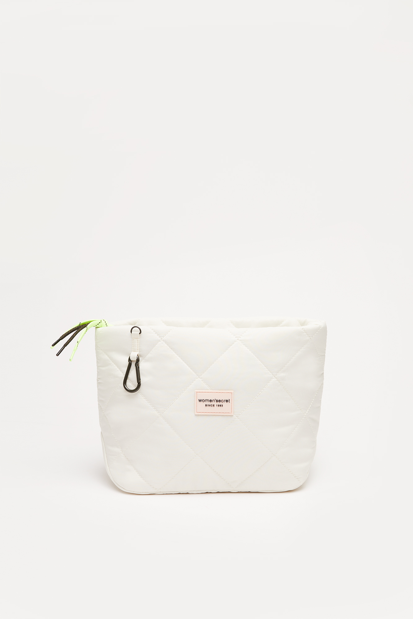 Neceser mediano acolchado beige | Complementos y accesorios de mujer | WomenSecret