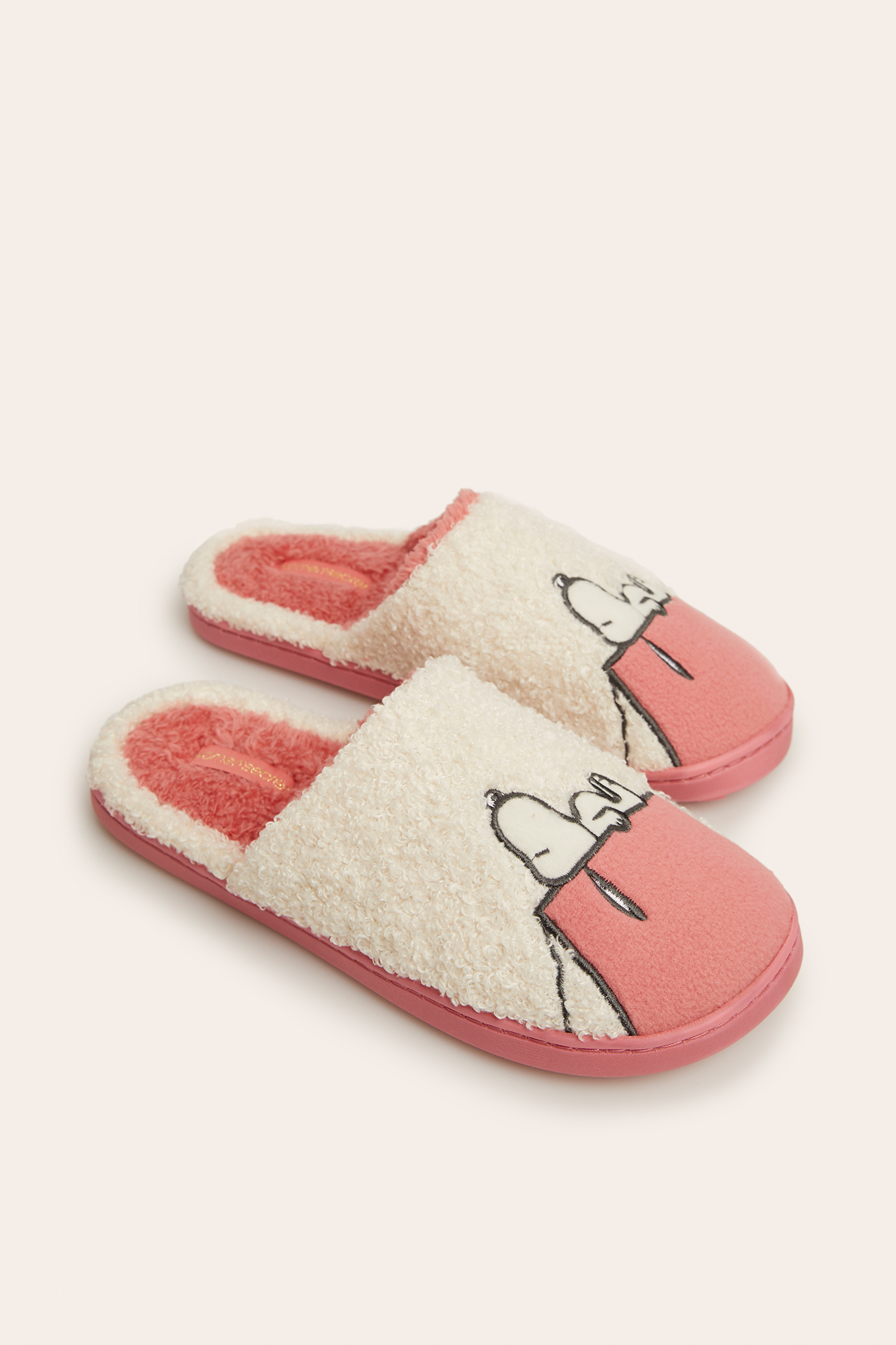 Zapatillas casa abiertas Snoopy Zapatillas Women'secret