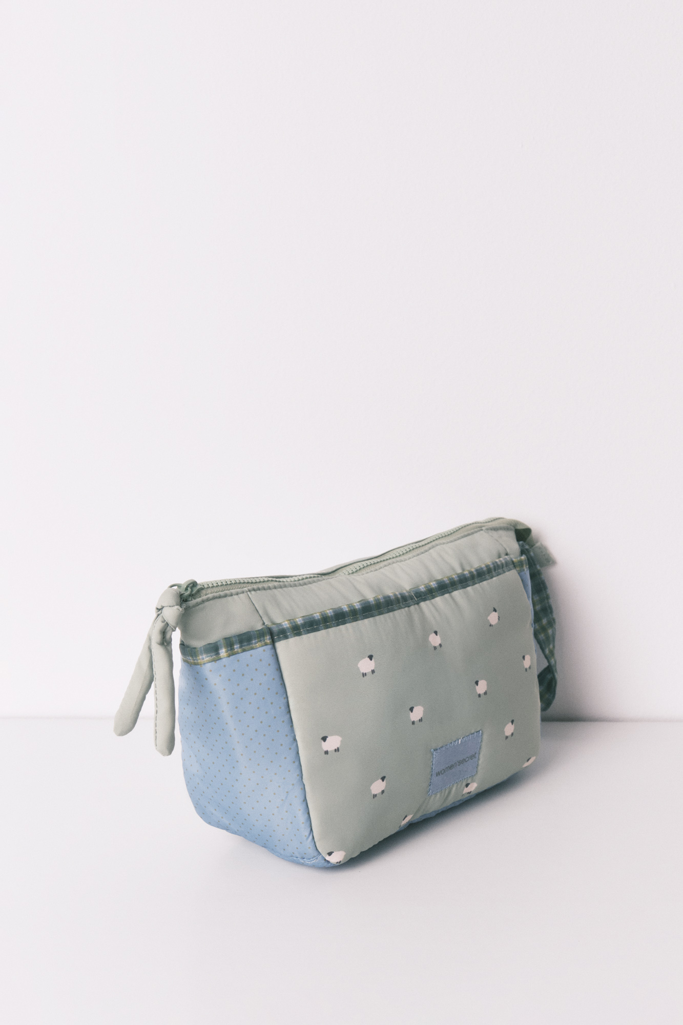 Neceser mediano cremallera ovejas