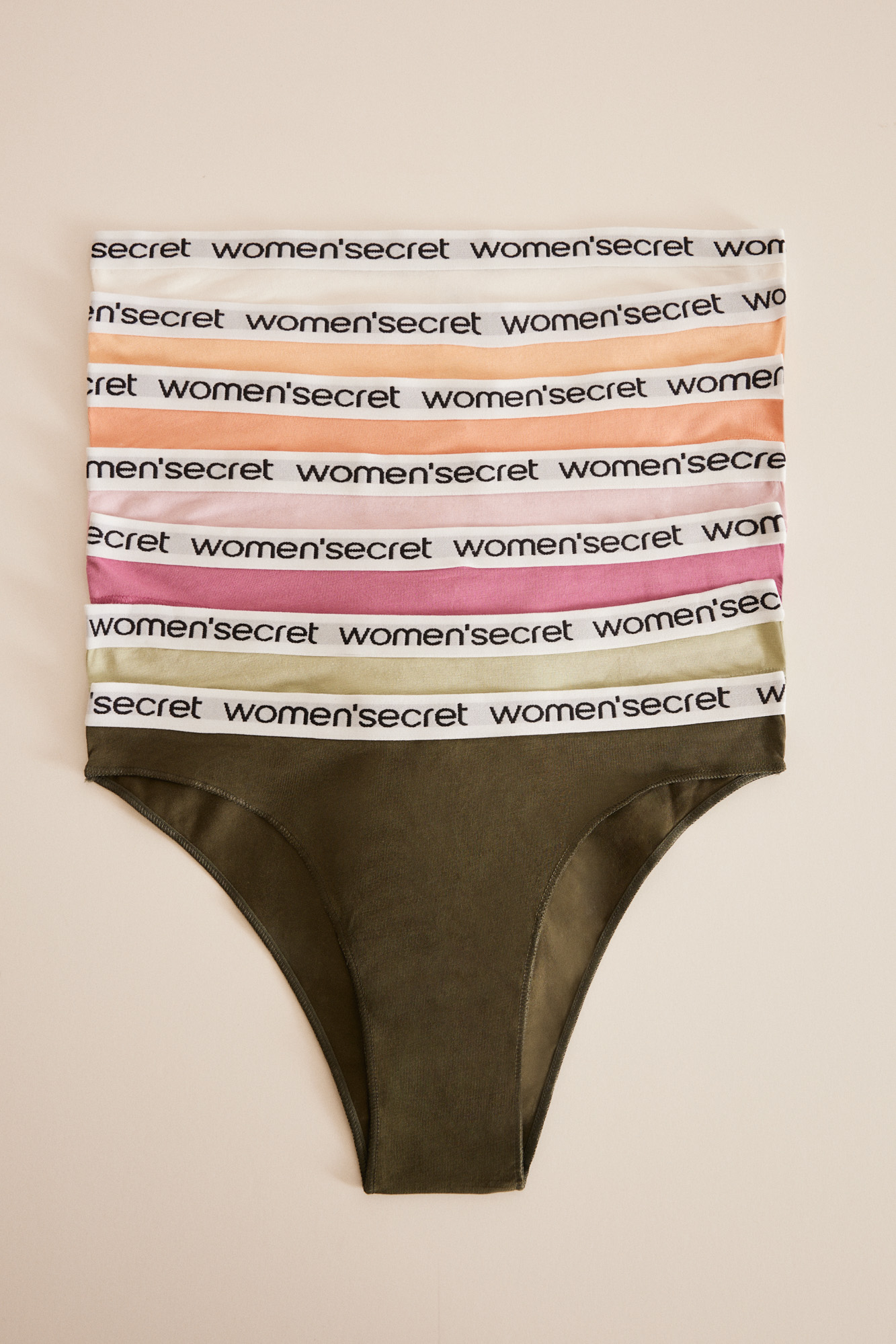 Women'secret Women's Pack of 7 Harry Potter Wide Cotton Panties
