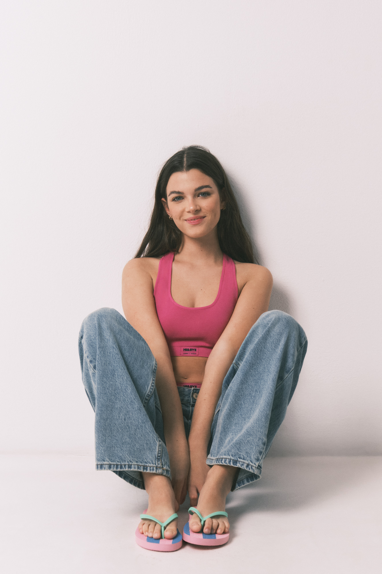 Soutien-gorge de sport rembourré de yoga vintage rose Victoria's Secret