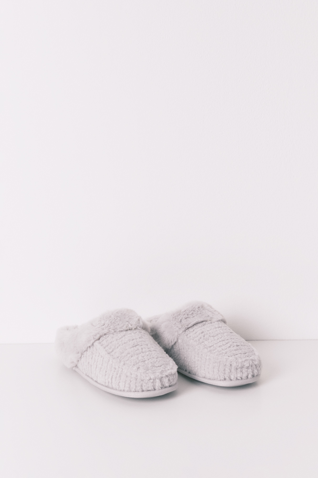 Zapatillas casa pelo estampado animal