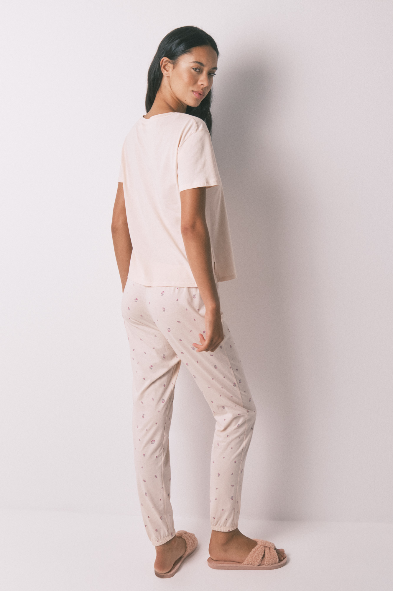 Pyjama Long Femme Women'secret Daily Garden - Modèle Confortable Pour Nuit Et Détente