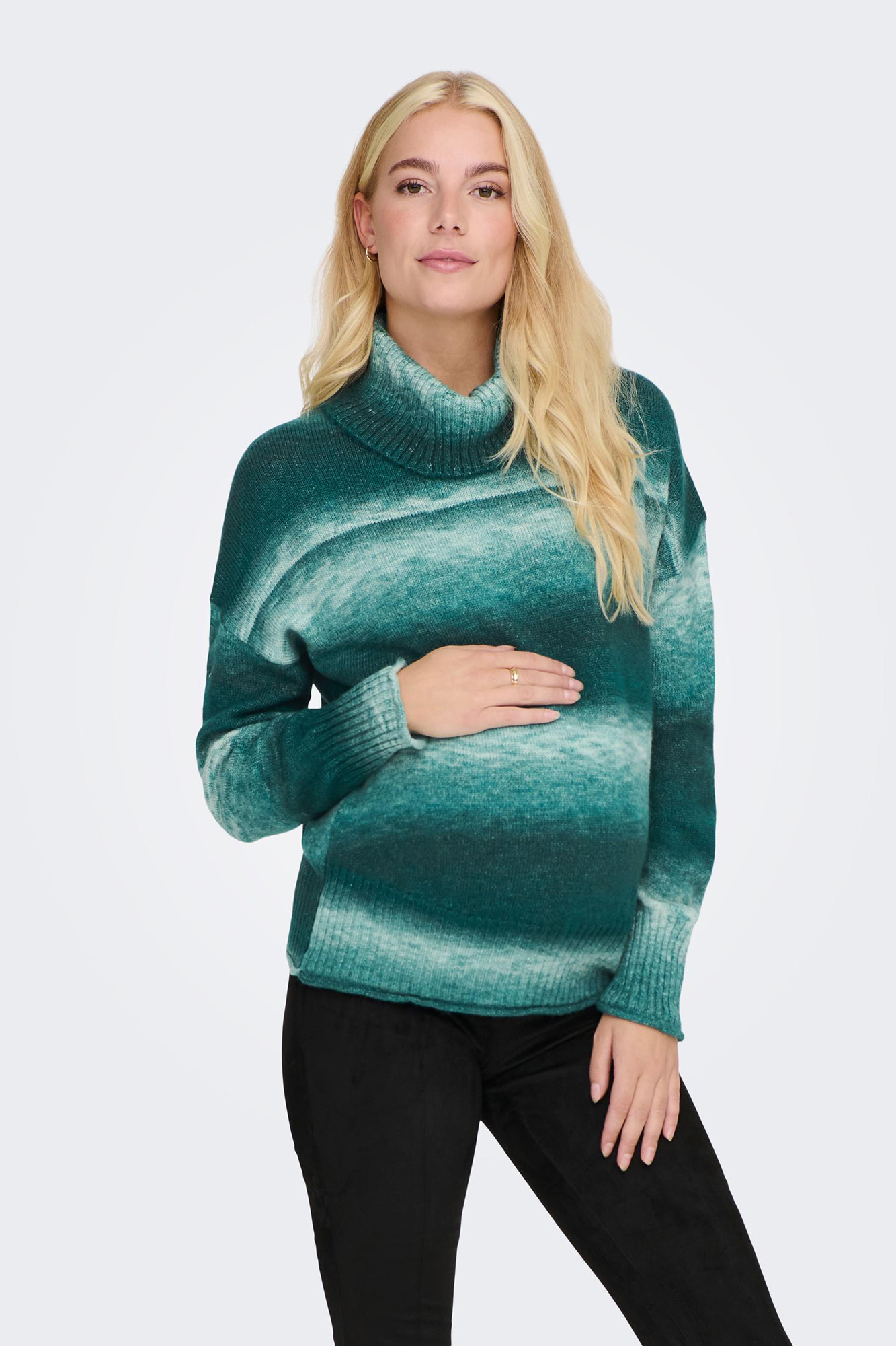 Gyabnw Suéter Mujer, Jersey Mujer de Cuello Alto, Jersey Elegante