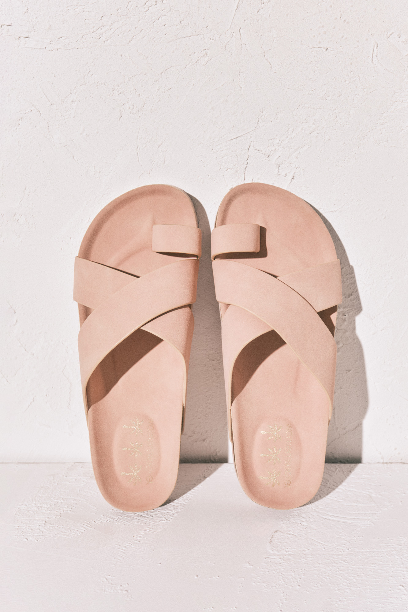 Women'secret Sandalia bio tiras cruzadas rosa