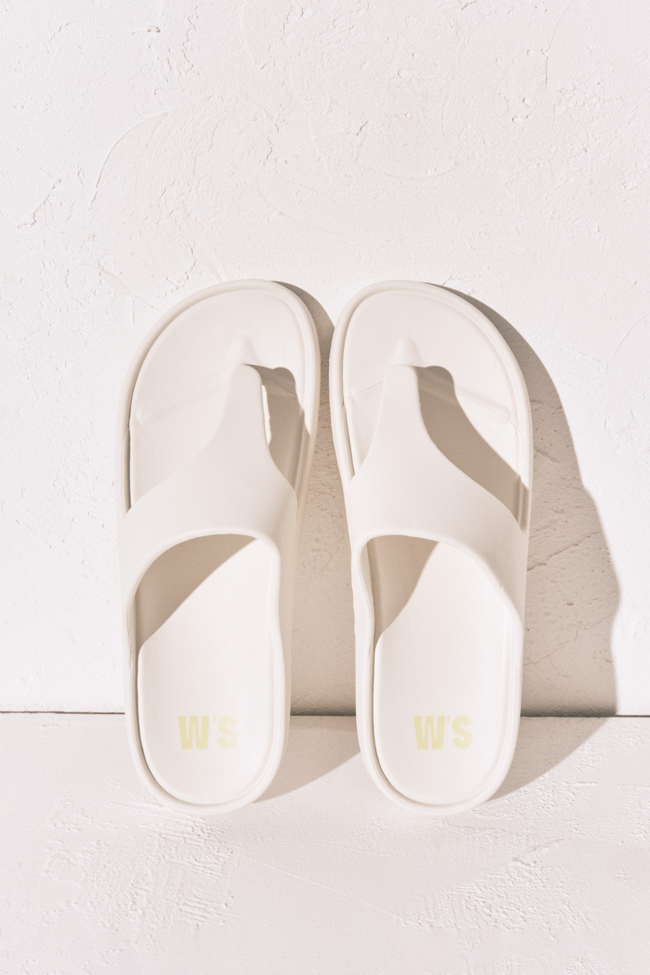 Women'secret Chanclas goma eva blanco