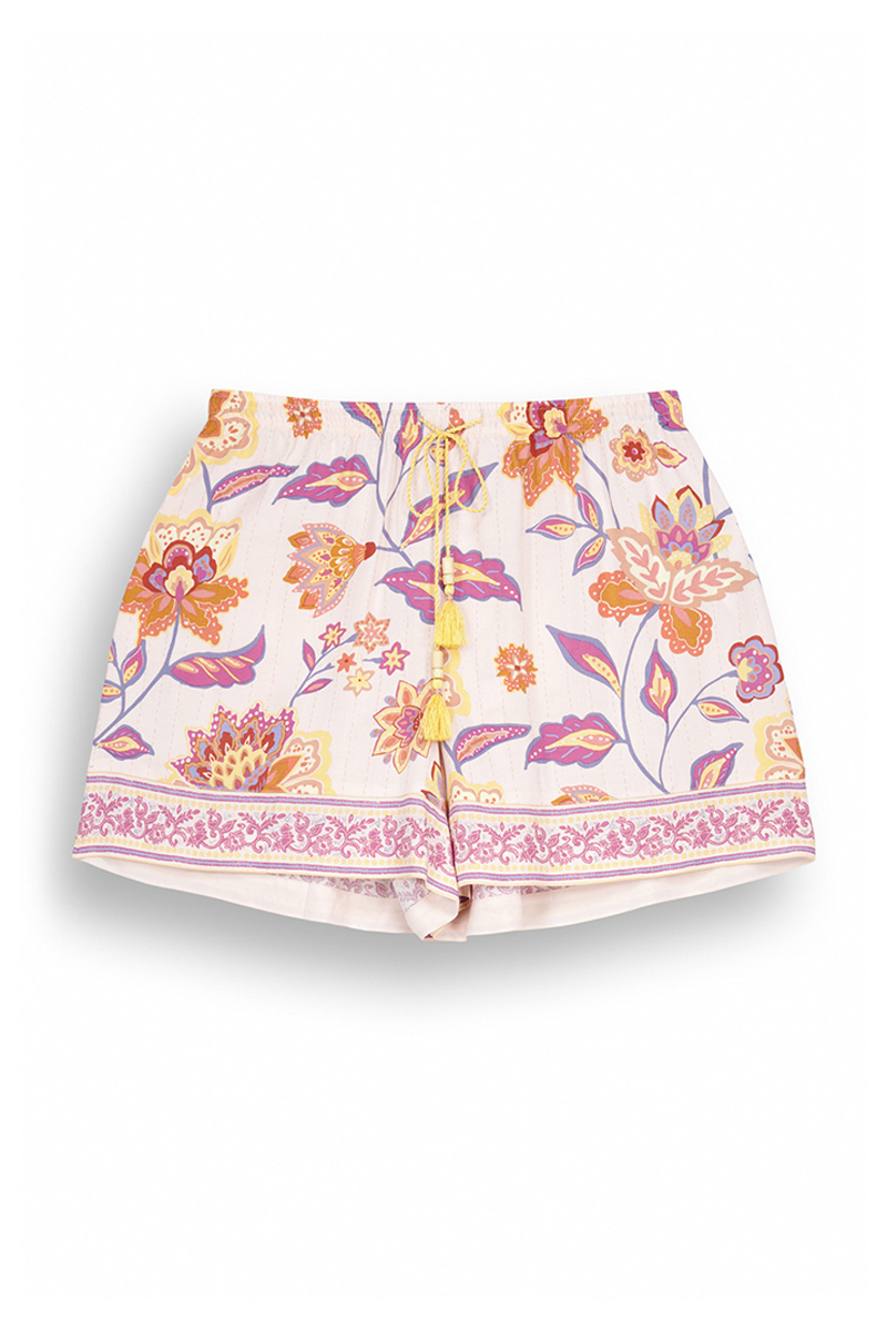 Shorts viscosa estampado paisley