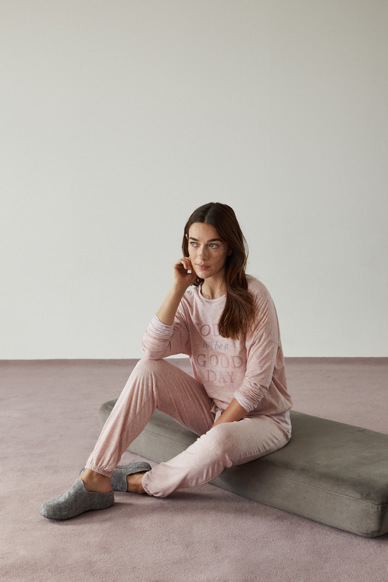 Pijama largo rosa | Pijamas largos | Women'secret