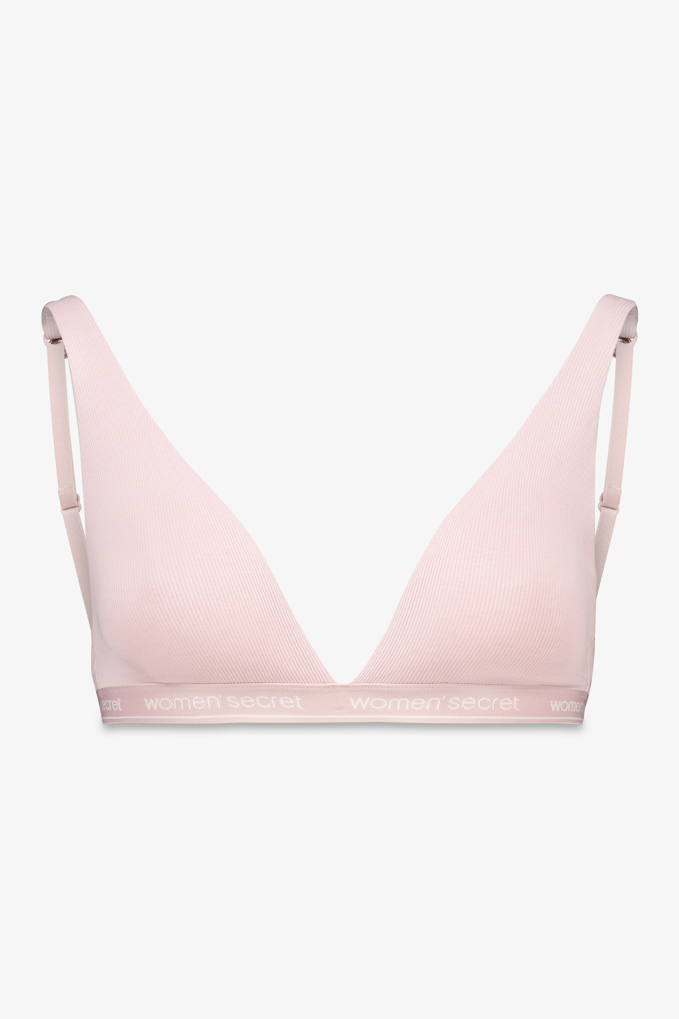 Sujetador halter FANTASTIC algodón rosa Women'secret