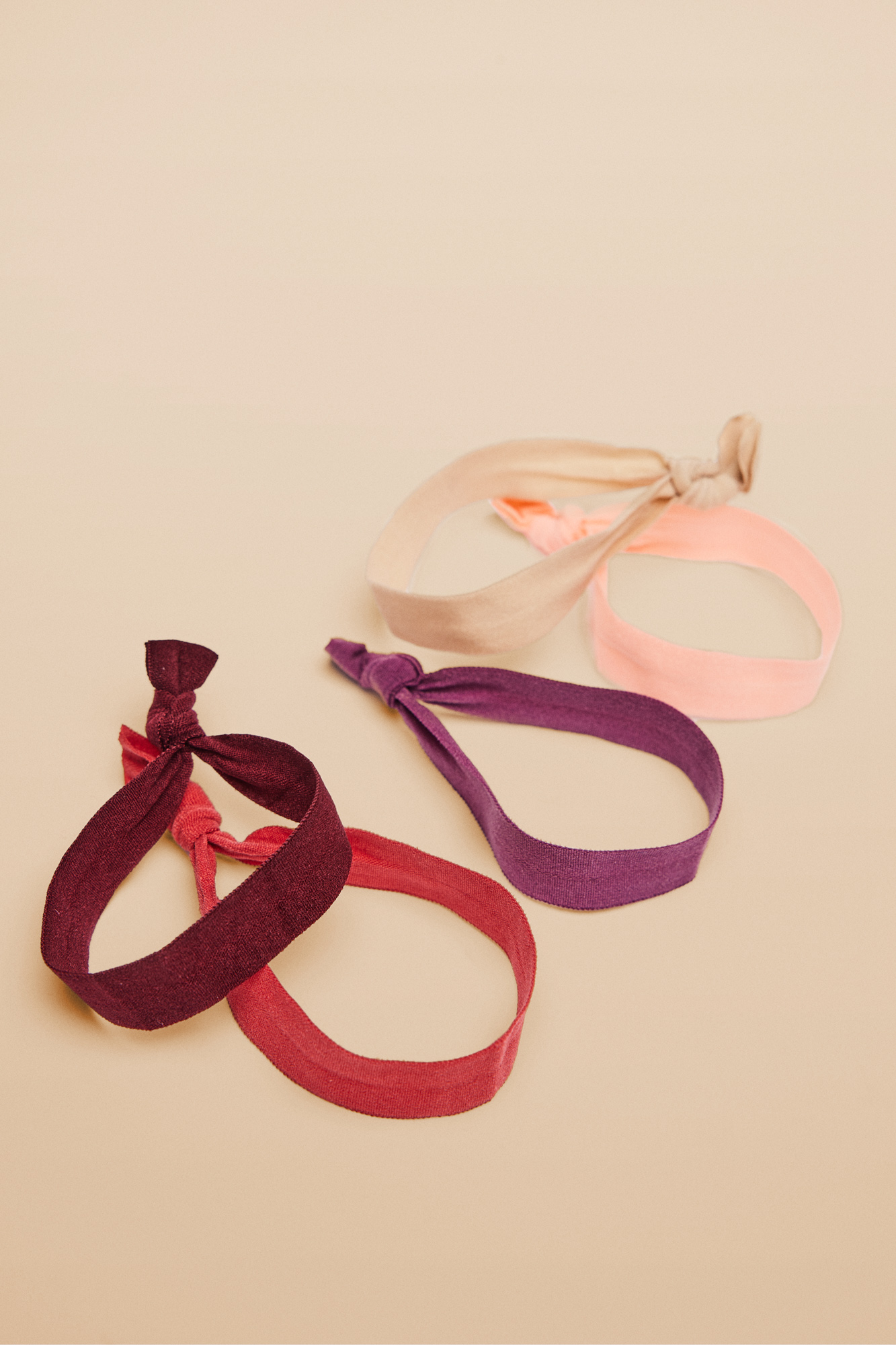 Pack 5 gomas nudo rosa | Complementos y accesorios de mujer | WomenSecret