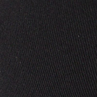 Womensecret Plain padded cotton top with fastening black