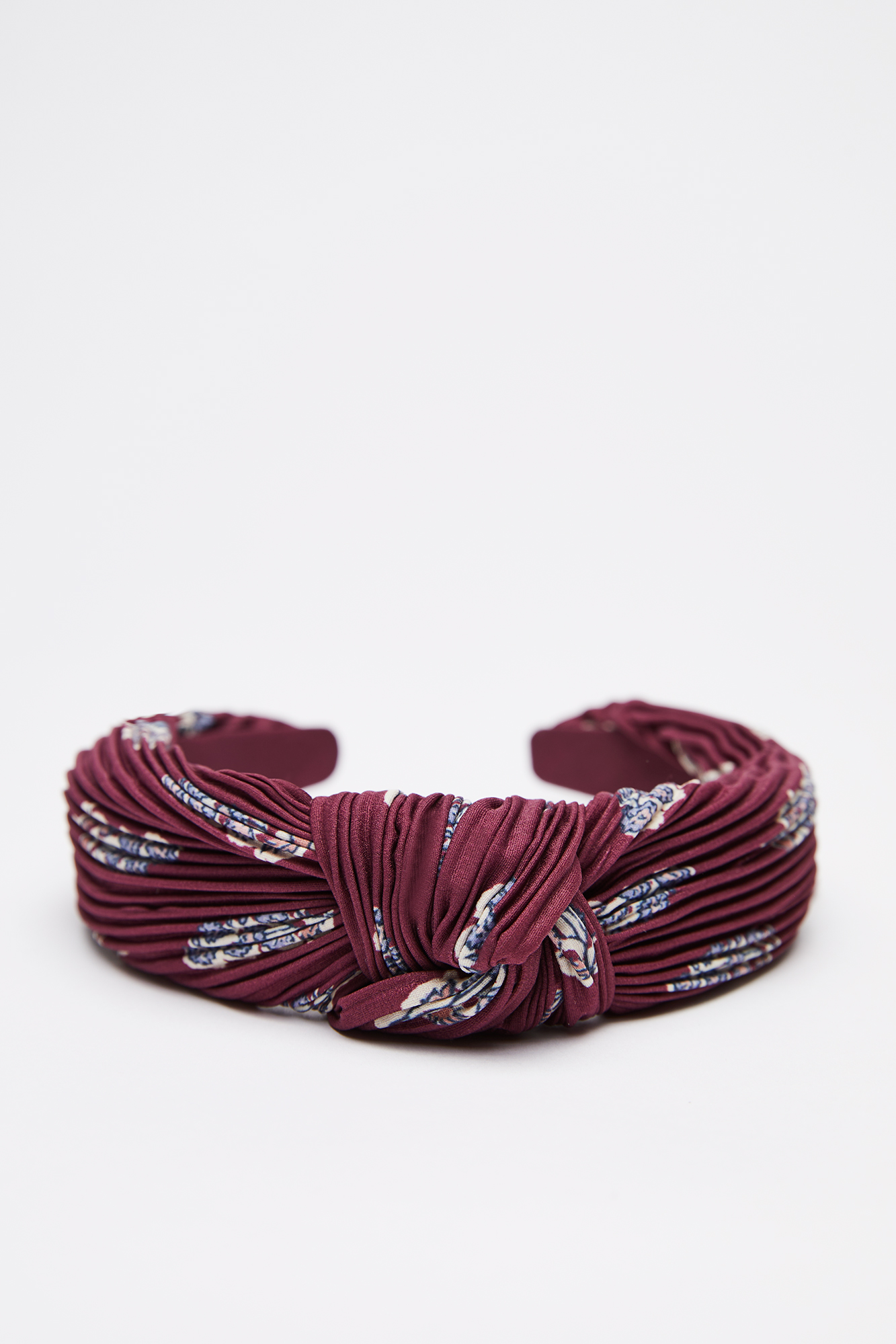 Diadema ancha nudo estampado flores | Complementos y accesorios de mujer | WomenSecret