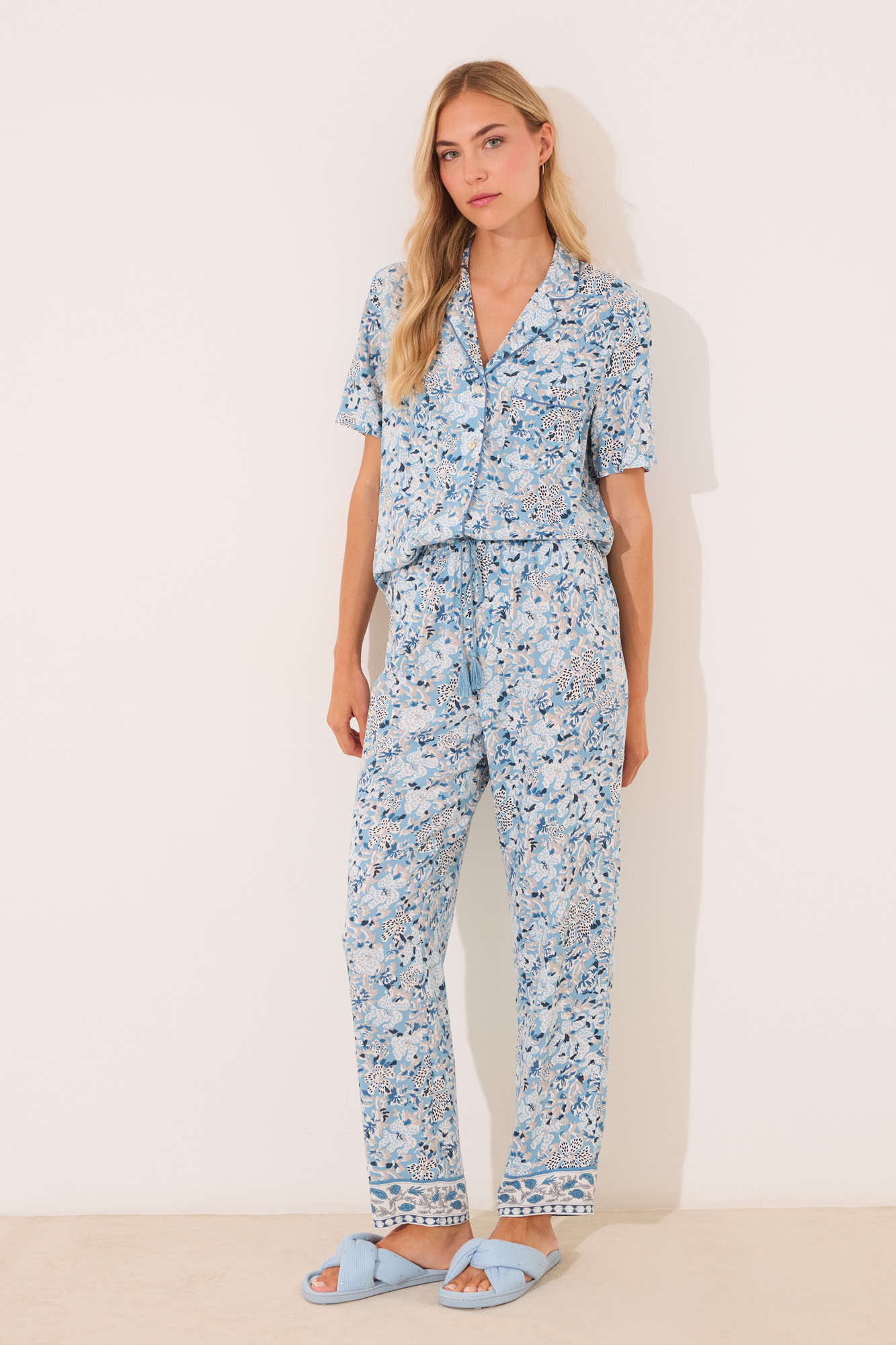 Pijama Camisero Pijamas Mujer Springfield Pijama Camisero Capri